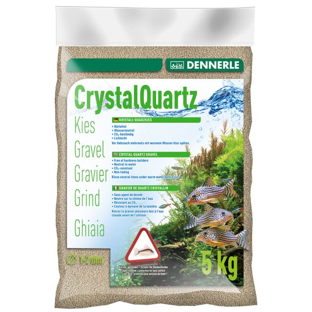 Dennerle - Crystal Quartz Gravel - natural white