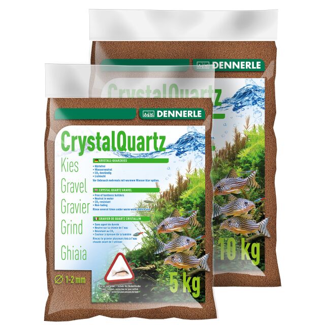 Dennerle - Crystal Quartz Gravel - Roe brown