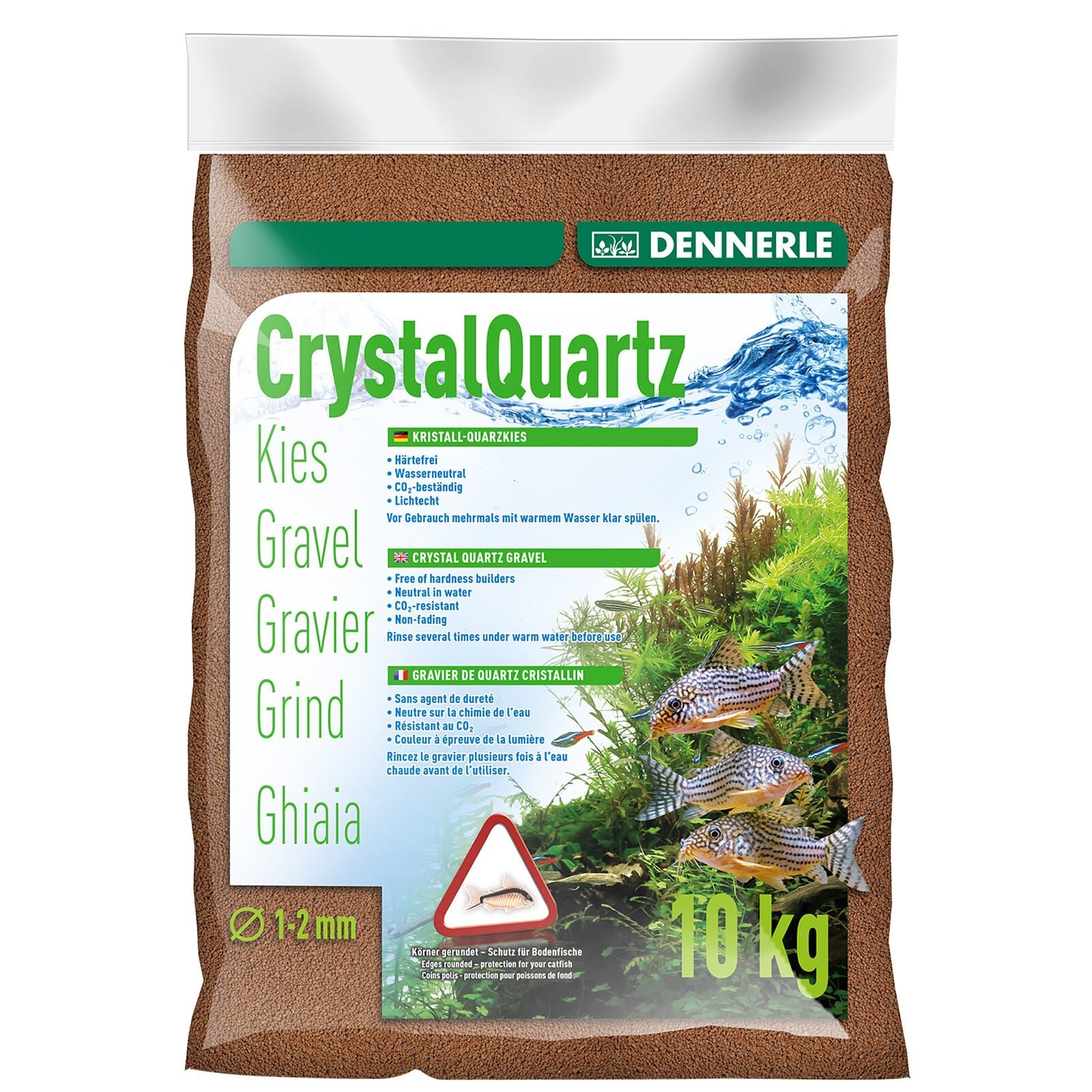 Dennerle - Crystal Quartz Gravel - Roe brown