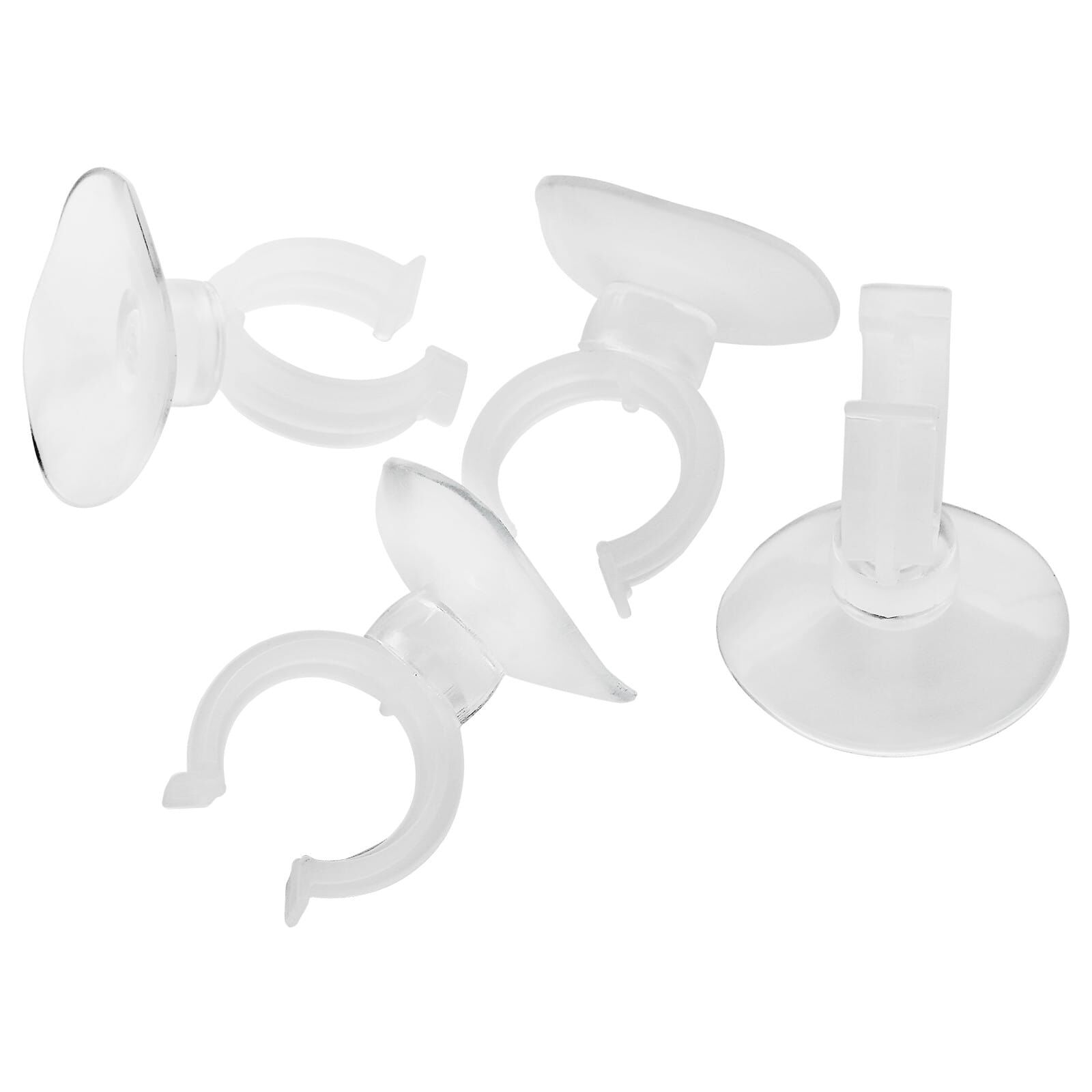 Aquasabi - Suction Cup with Clip - 17 mm - 4x