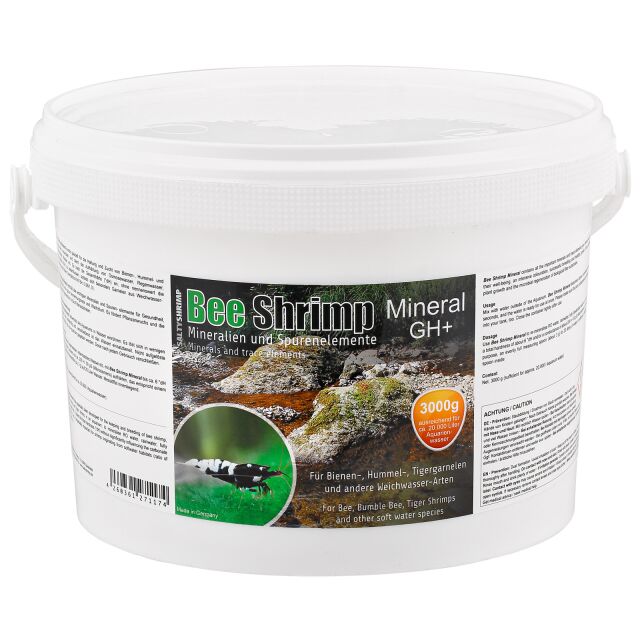 SaltyShrimp - Bee Shrimp Mineral GH+ - 3000 g