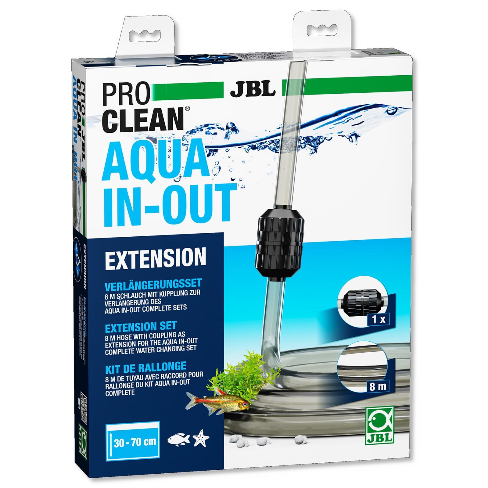 Bøde Guinness film JBL - ProClean - Aqua In Out - Extension - 8 m | Aquasabi - Aquascaping Shop