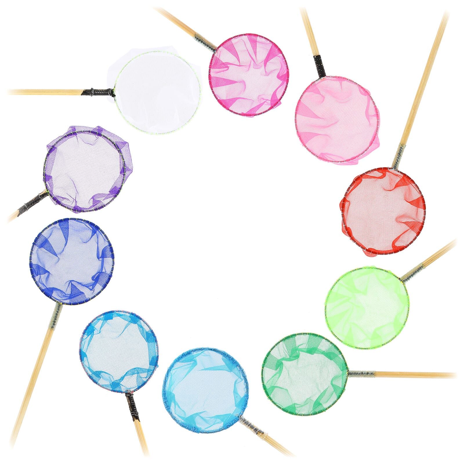 Thai Colourful Fish Net - Round