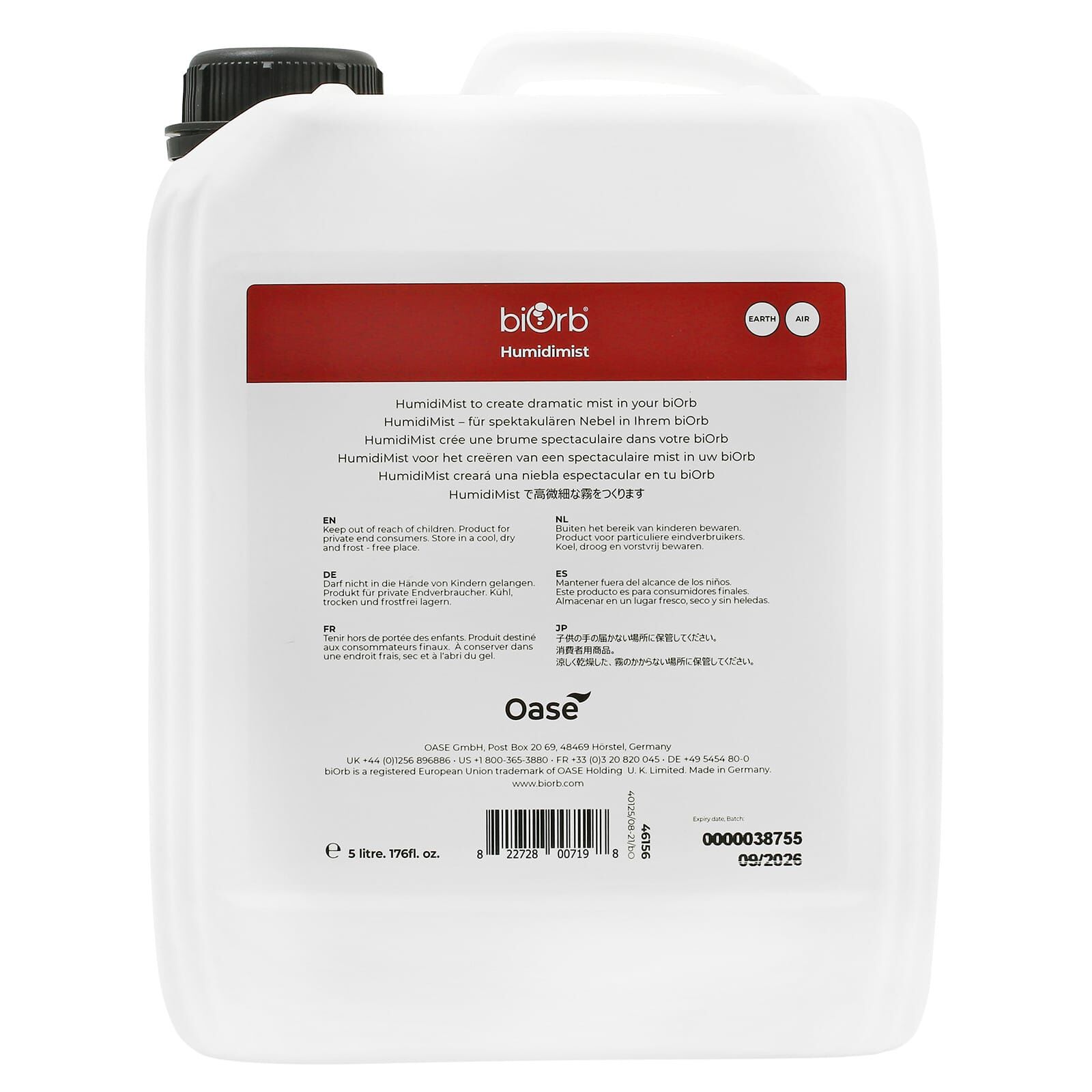 Oase - biOrb Air - HumidiMist 5l