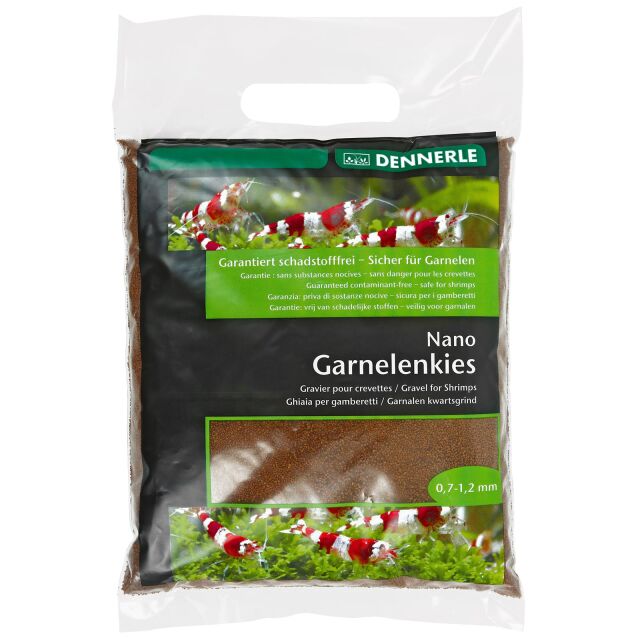 Dennerle - Nano Shrimp Gravel Bed - Borneo brown - 2 kg