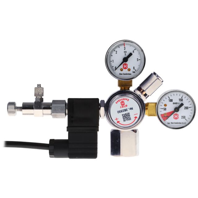 Hiwi - Pressure regulator + SV + RV + Adapter for Sodastream Cylinder