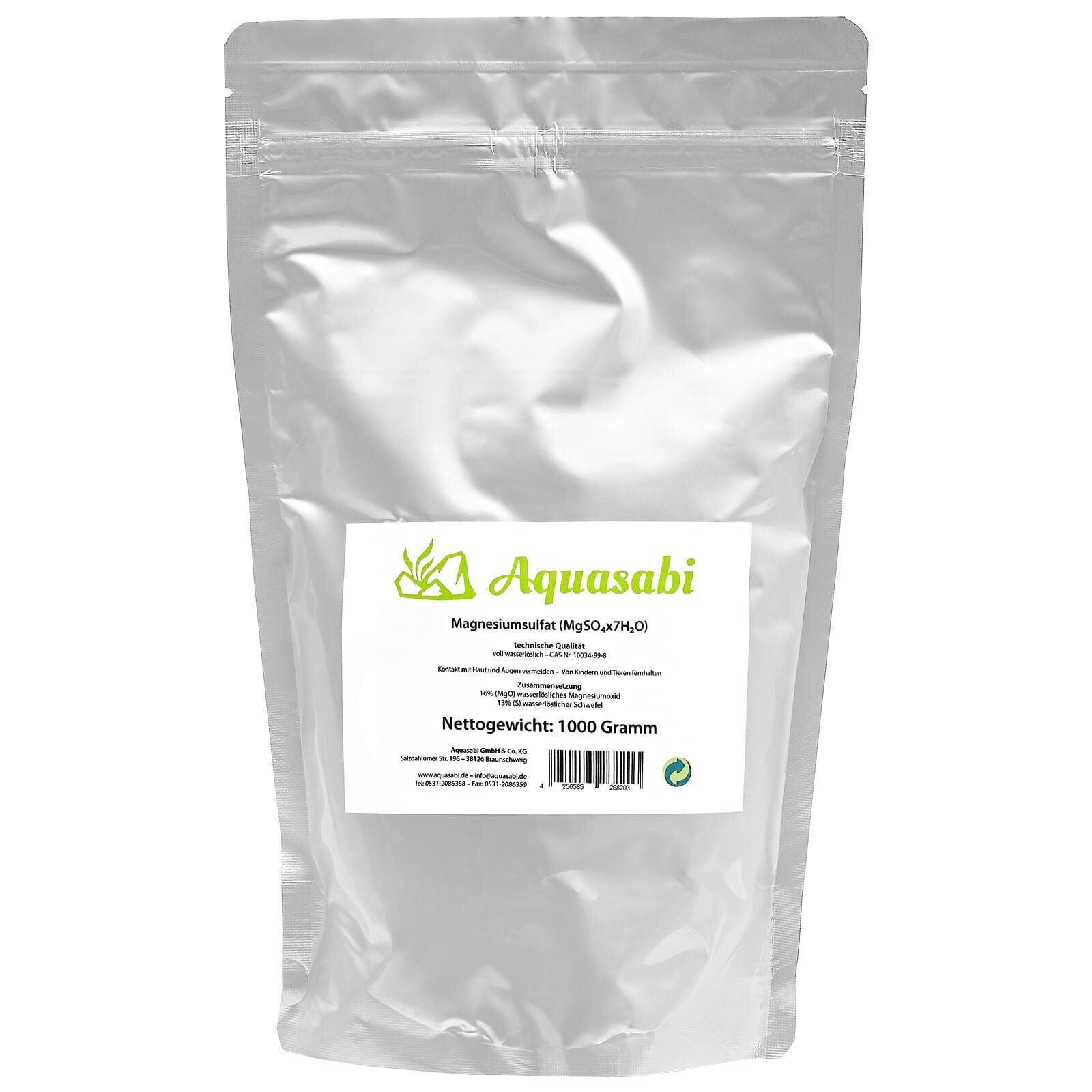 Aquasabi - Magnesium sulphate - 1000 g