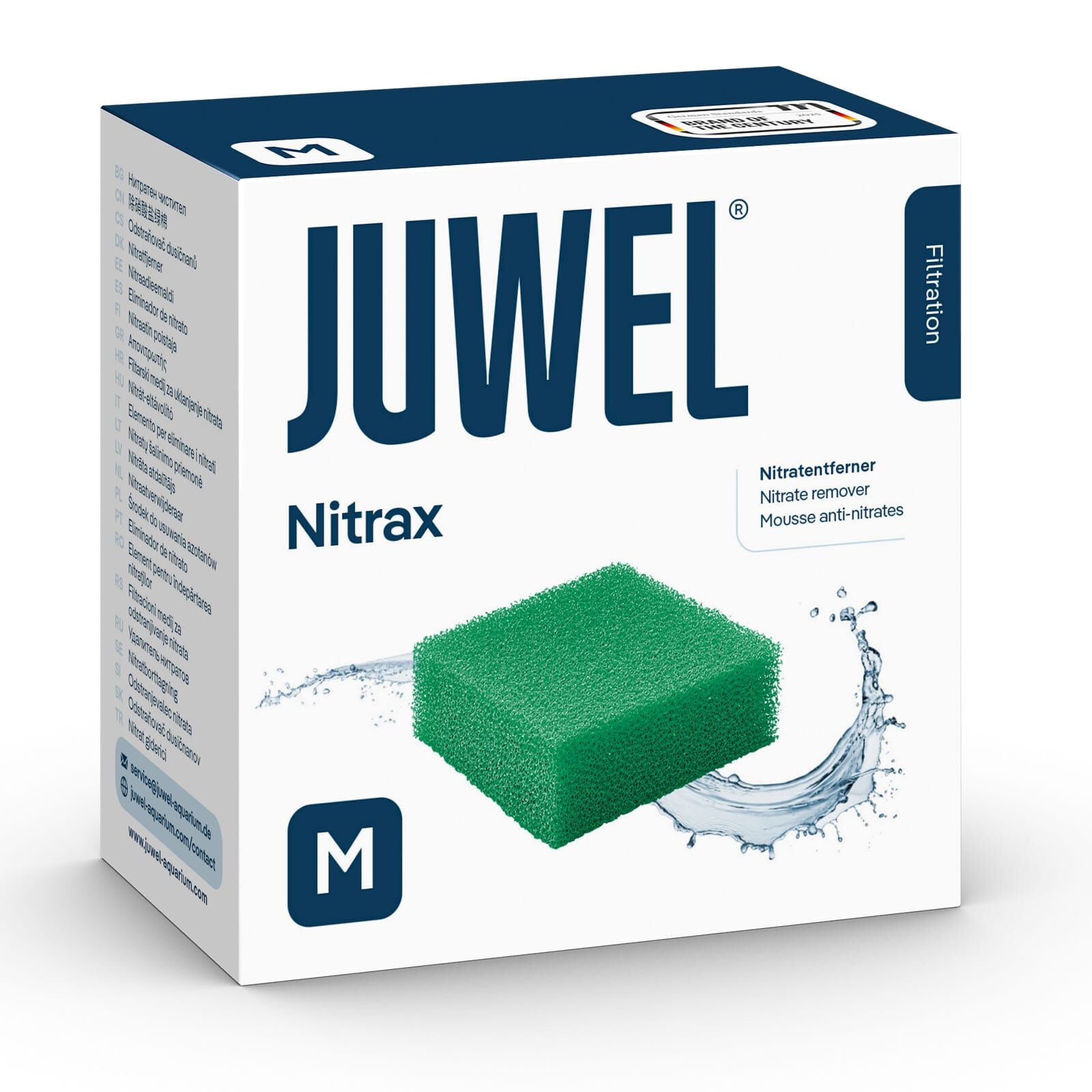 Mousse Anti Nitrate NITRAX Pour Filtre Juwel
