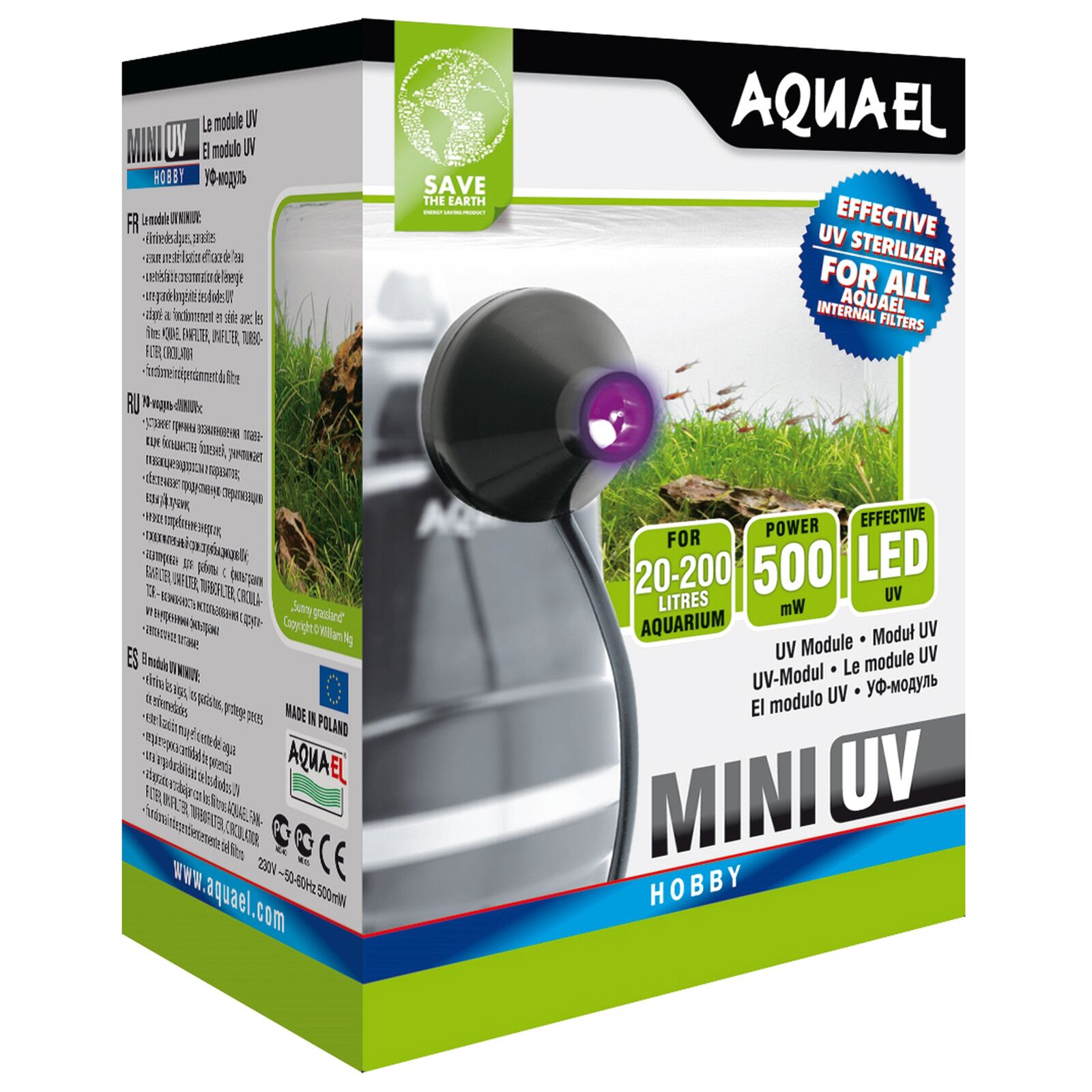 Aquael - UV Sterilisation Light - Mini