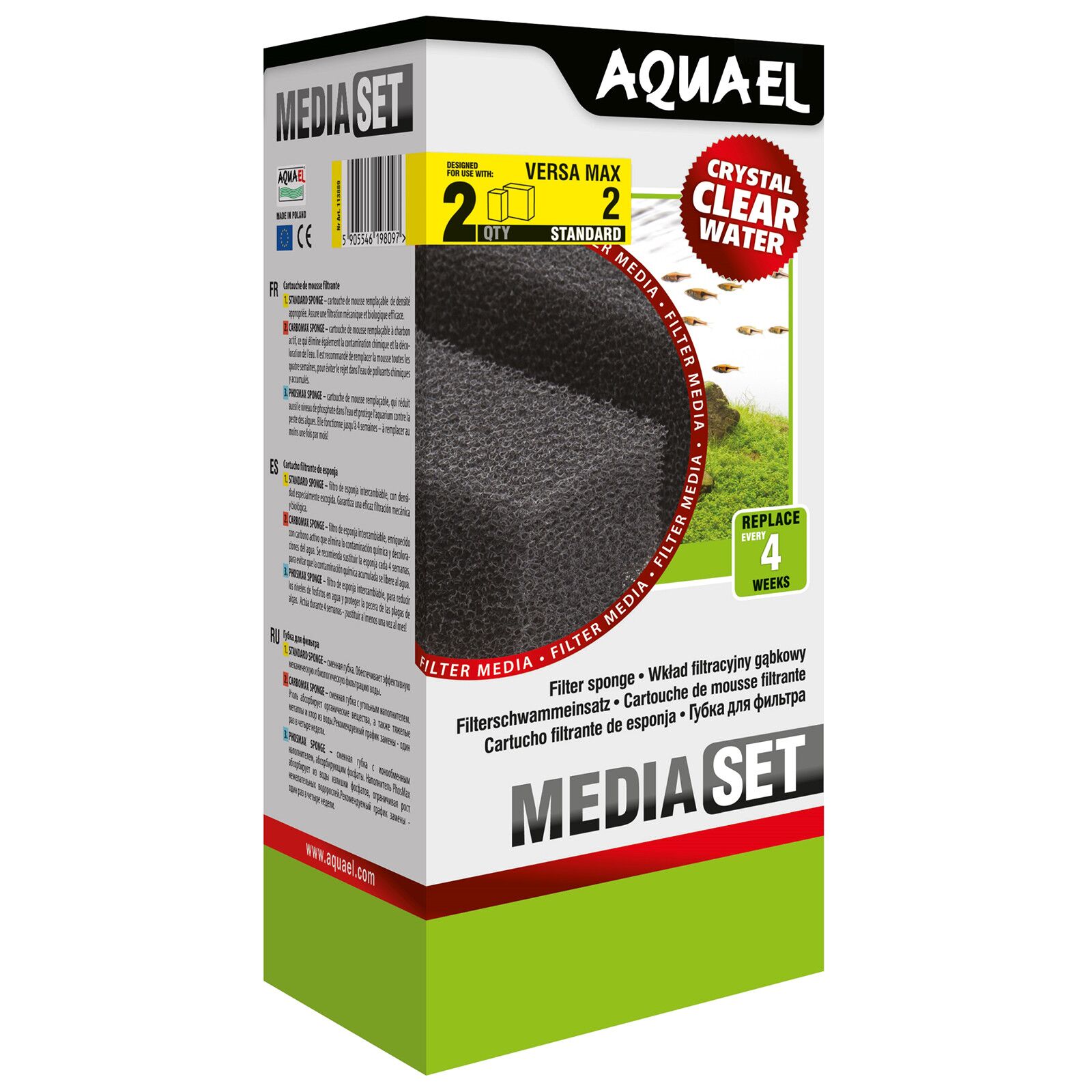 Aquael - Filter Sponge - Versamax