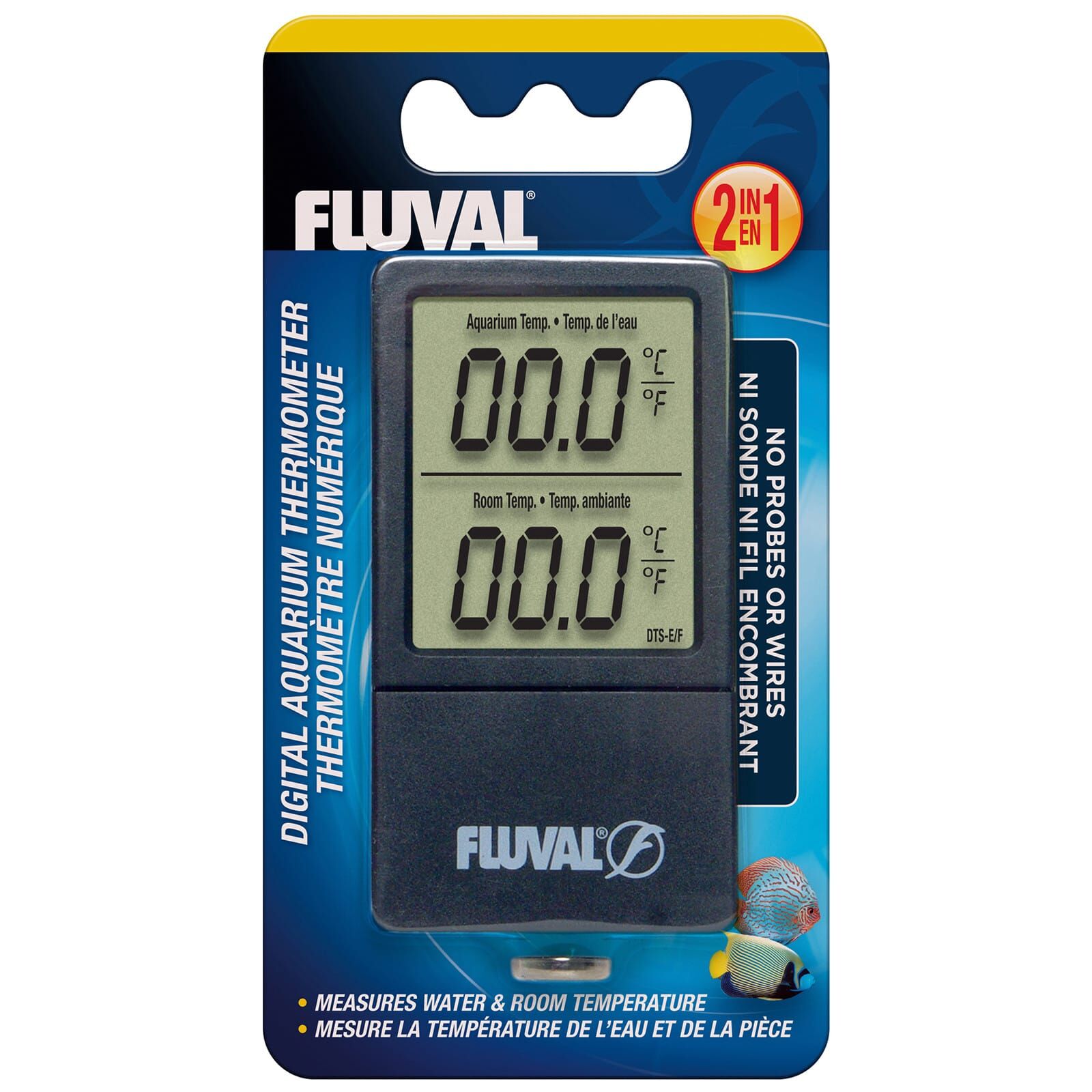 Fluval - 2 in 1 Digital Thermometer