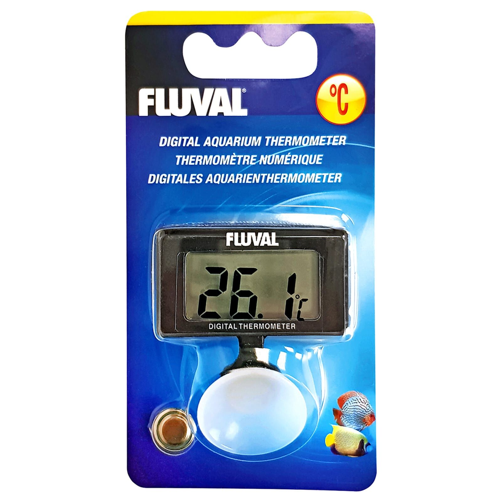 Fluval submersible Digital Thermometer Aquasabi Aquascaping Shop