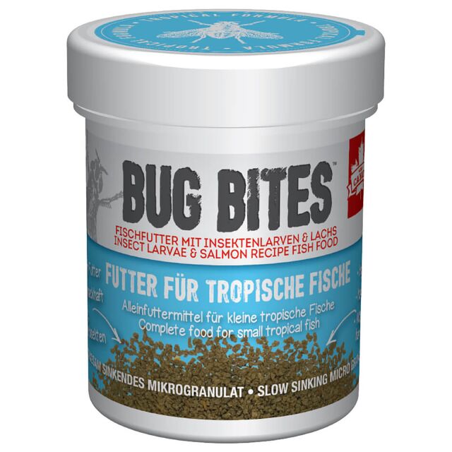 Fluval - Bug Bites Tropical Fish - Microgranules - 45 g