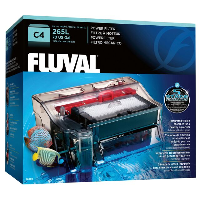 Filtre à moteur Fluval C3, 190 L (50 gal US)