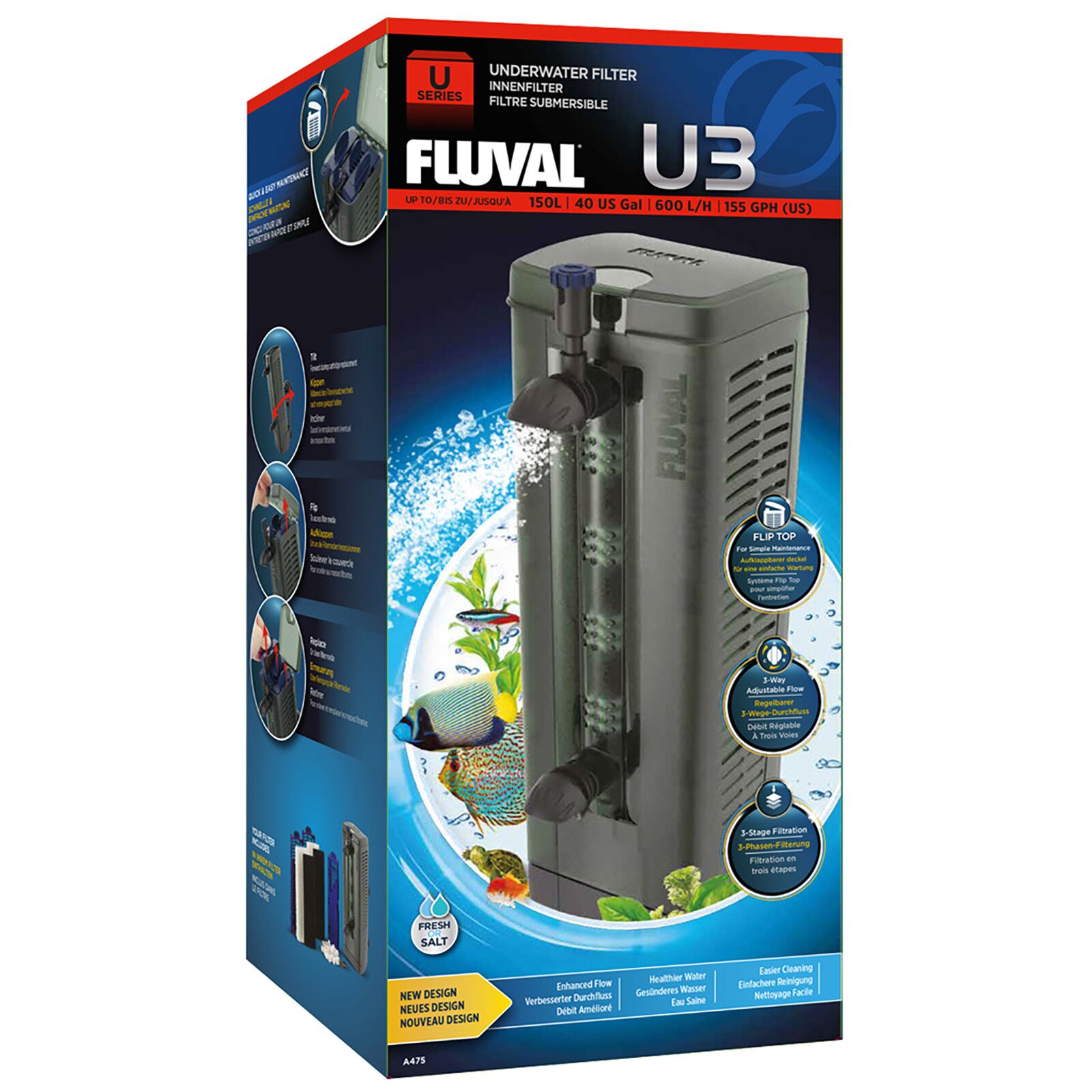 Fluval - U-Serie Internal Filter