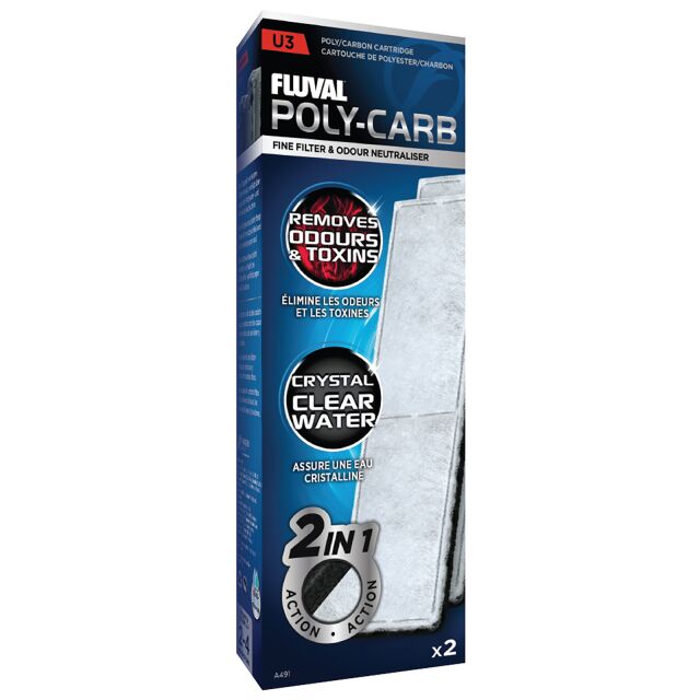 Fluval - Poly-activated Carbon Filter Cartridge