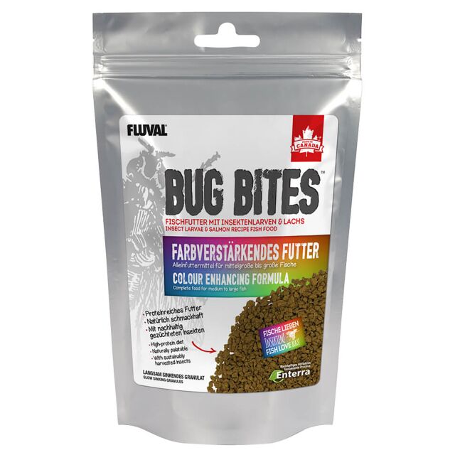 Fluval - Bug Bites Colour Enhancing Food