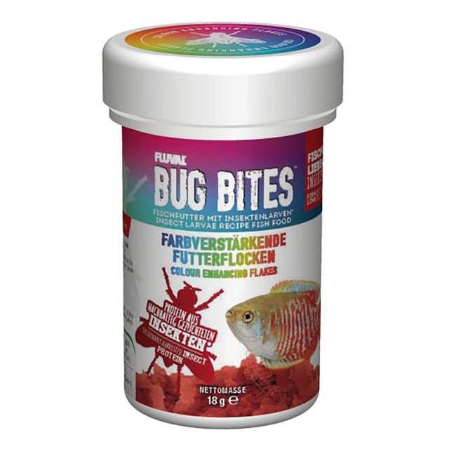 Fluval - Bug Bites Colour Enhanc.Flakes