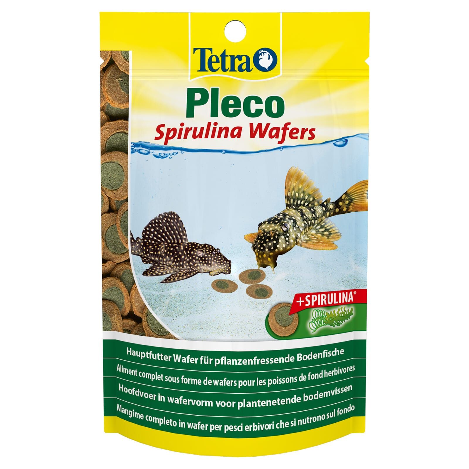 Alimentation Tetra Pleco Veggie Wafer 250 ml pour poissons