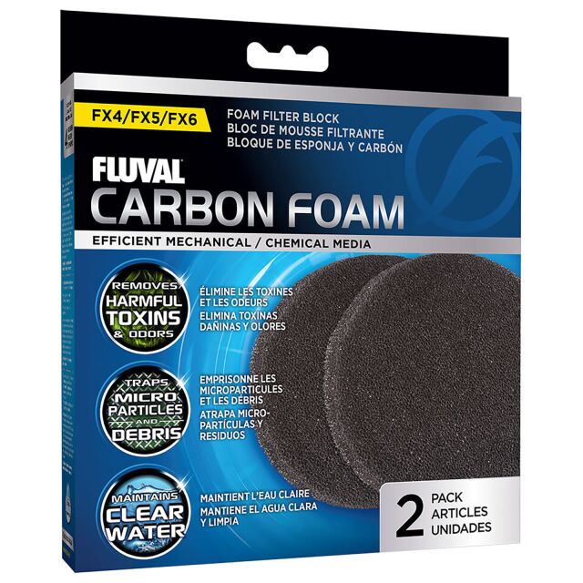 Fluval - Carbon/Filter Sponge FX