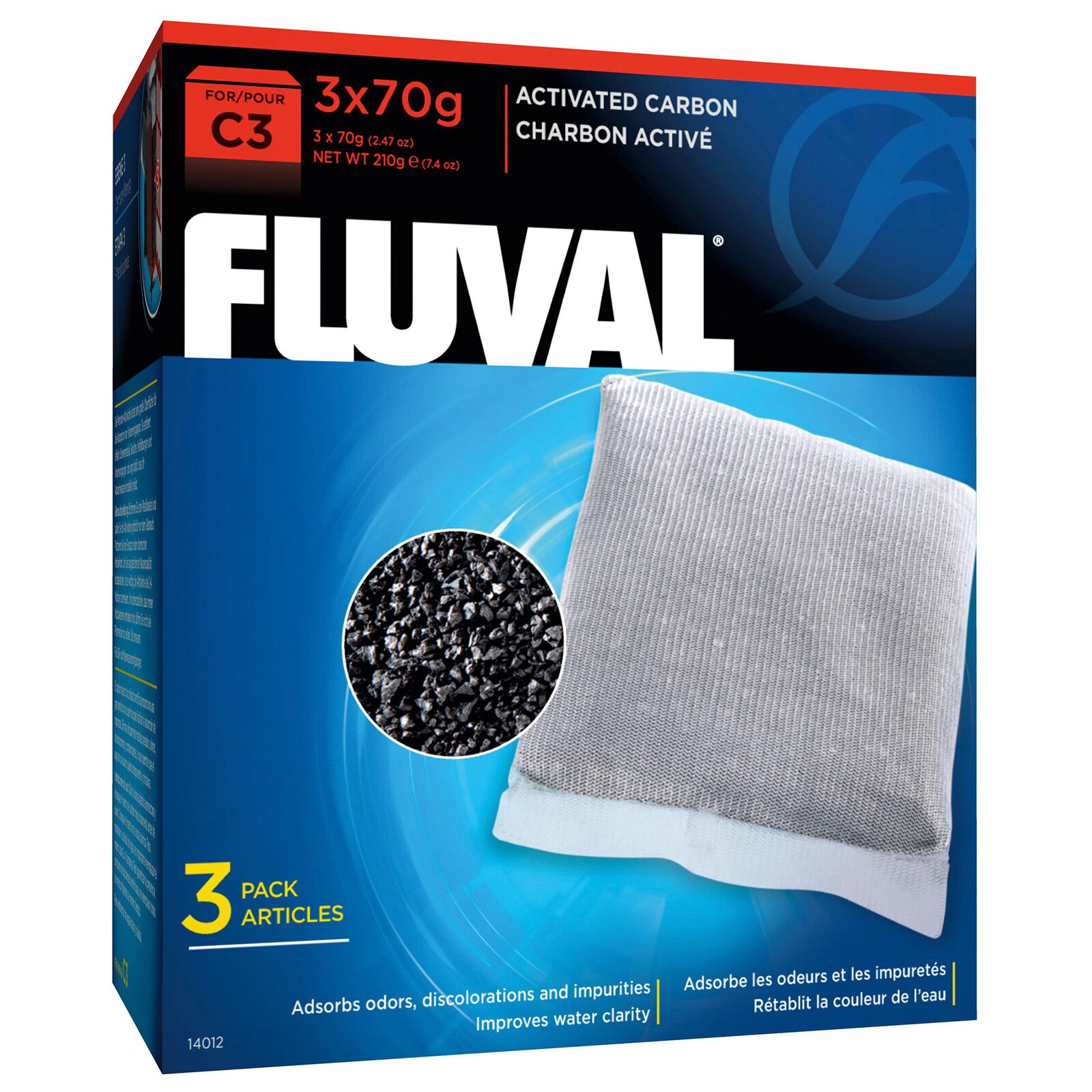 Fluval - Activated Carbon - Clip-on