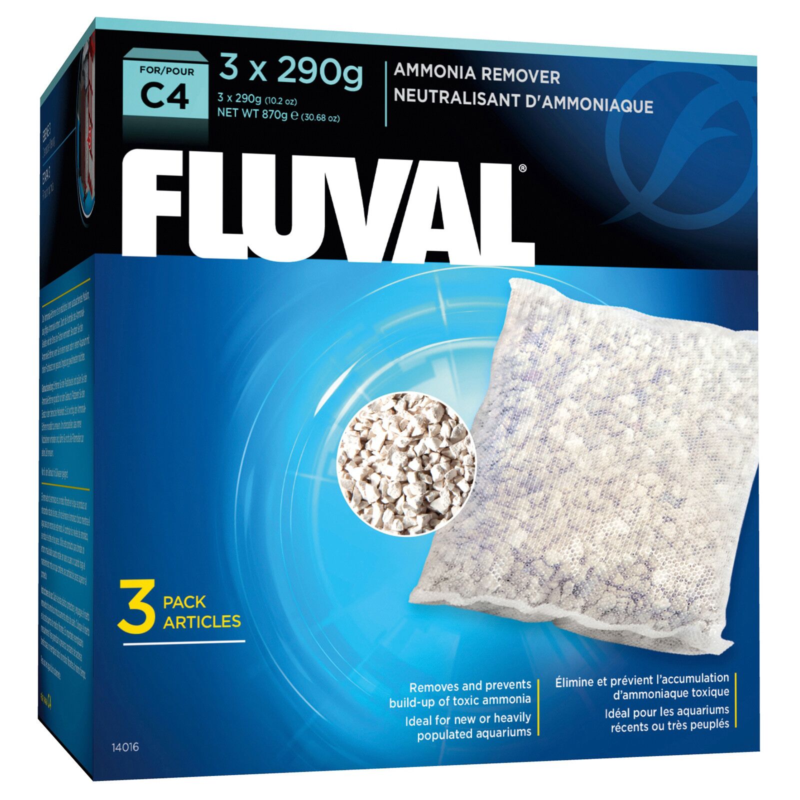 Fluval - Ammonia Remover 3pcs
