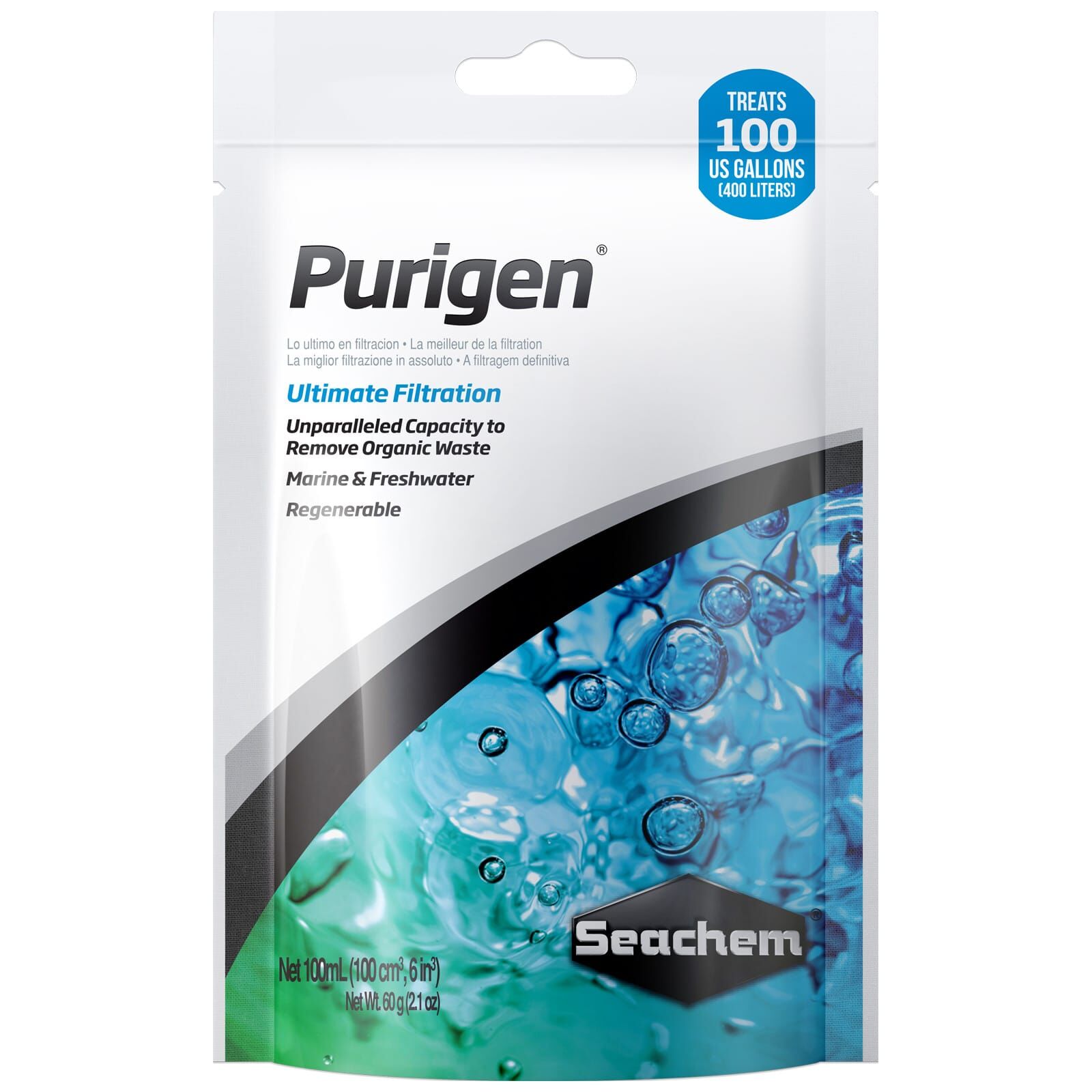 Seachem Purigen 2L Fish Tank Aquarium Water Conditioner Treatment