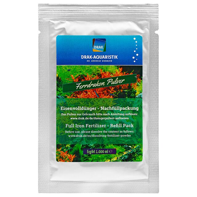 DRAK - Ferrdrakon Refill Powder - for 1.000 ml solution