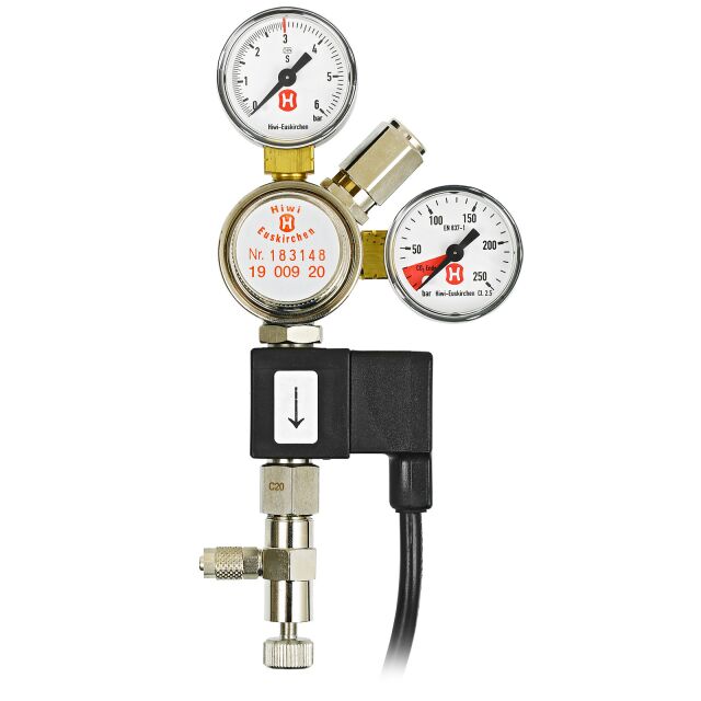 Hiwi - Pressure regulator + SV &amp; CV