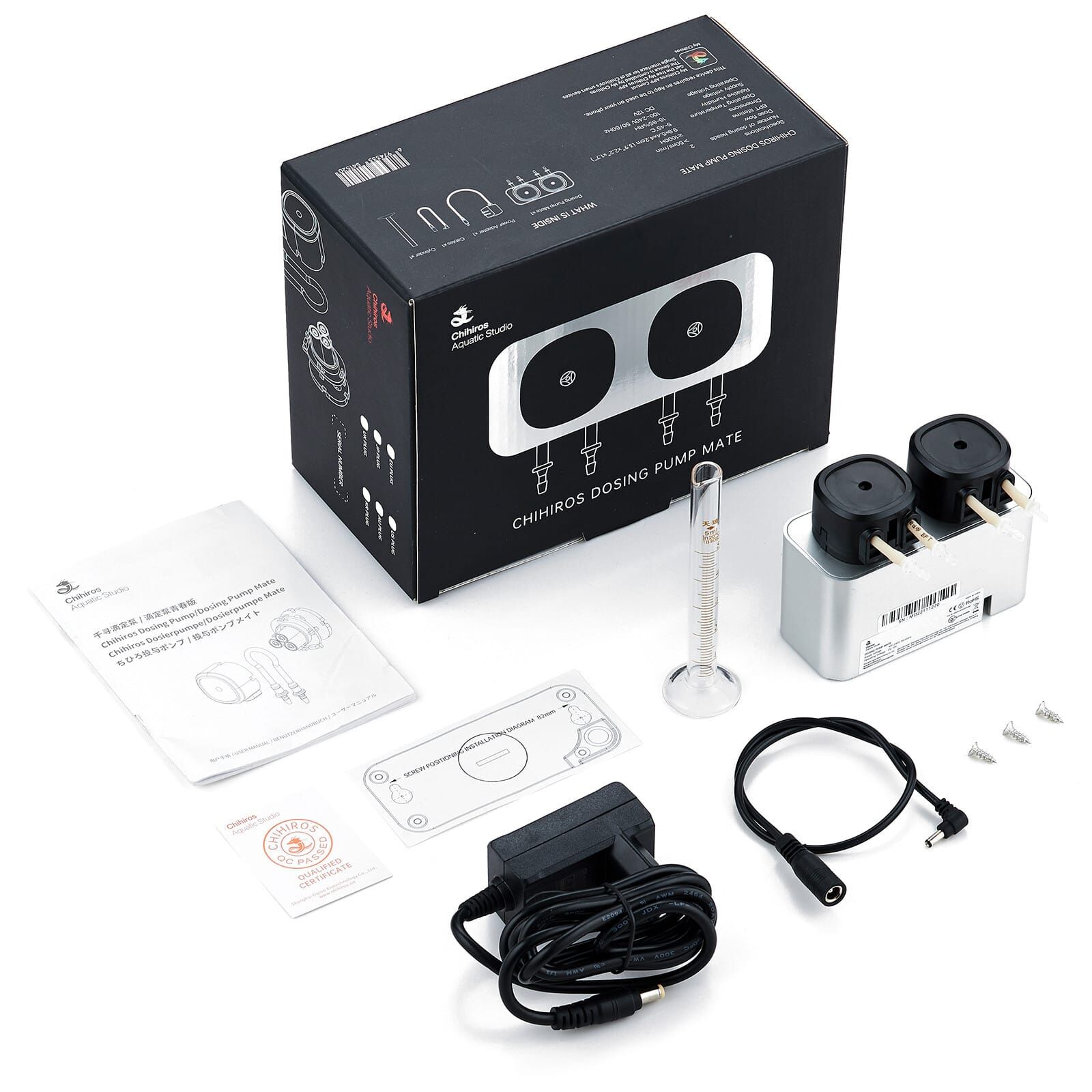 Chihiros - Dosing Pump - 4 heads | Aquasabi - Aquascaping Shop