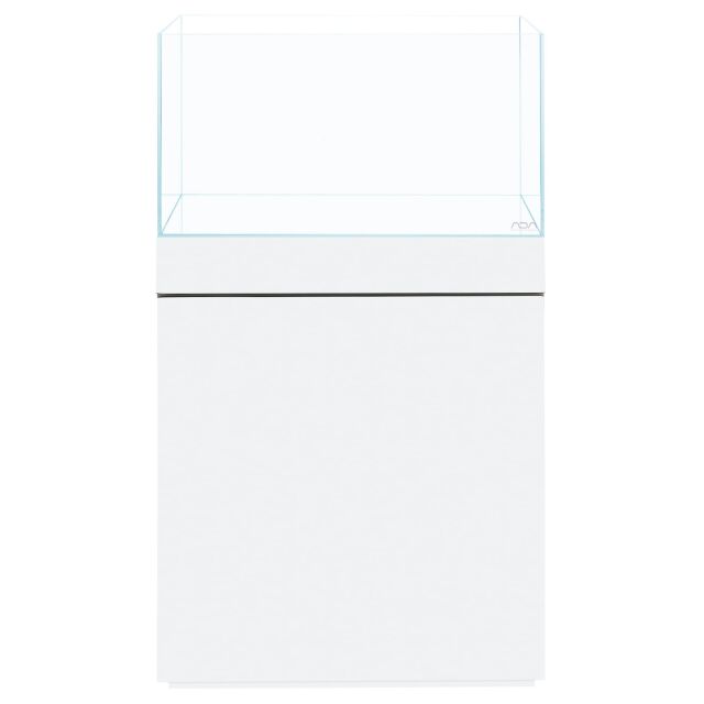ADA - Aquarium Combination - Wood Cabinet Off-White & Cube Garden