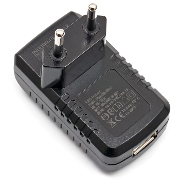 Aqualighter &ndash; Replacement Power Supply for Pico Soft &amp; Nano Soft &ndash; 5V 1A