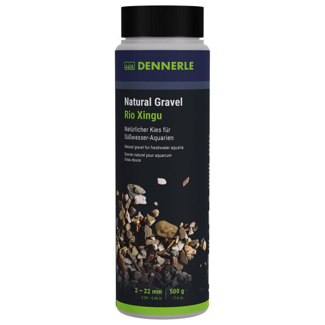 Dennerle - Natural Gravel - Rio Xingu - 2-22 mm