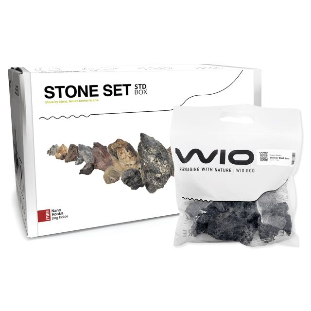 WIO - Stone Sets - Darwin Black Lava Stone