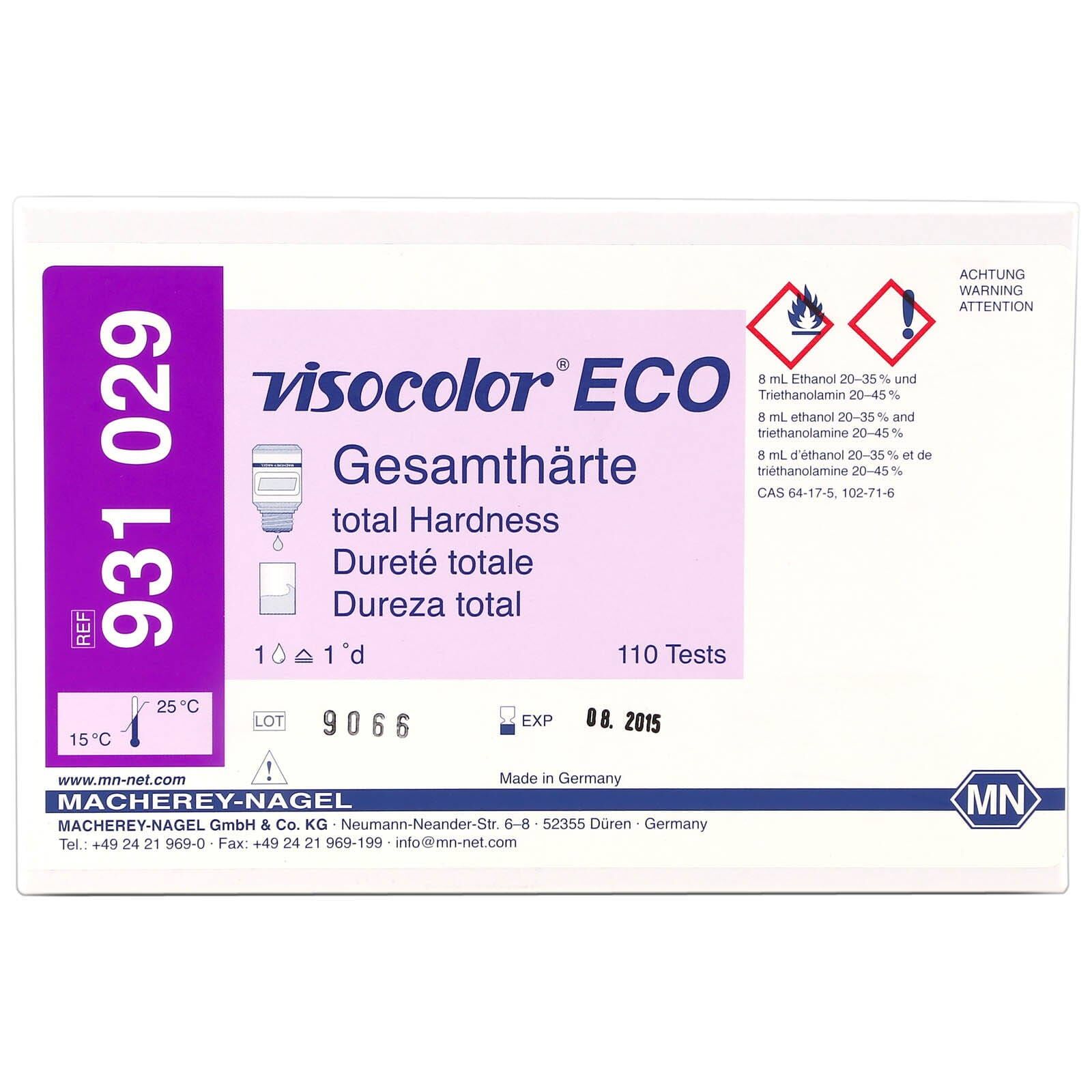 Macherey-Nagel - Visocolor ECO - Total Hardness - Test | Aquasabi ...