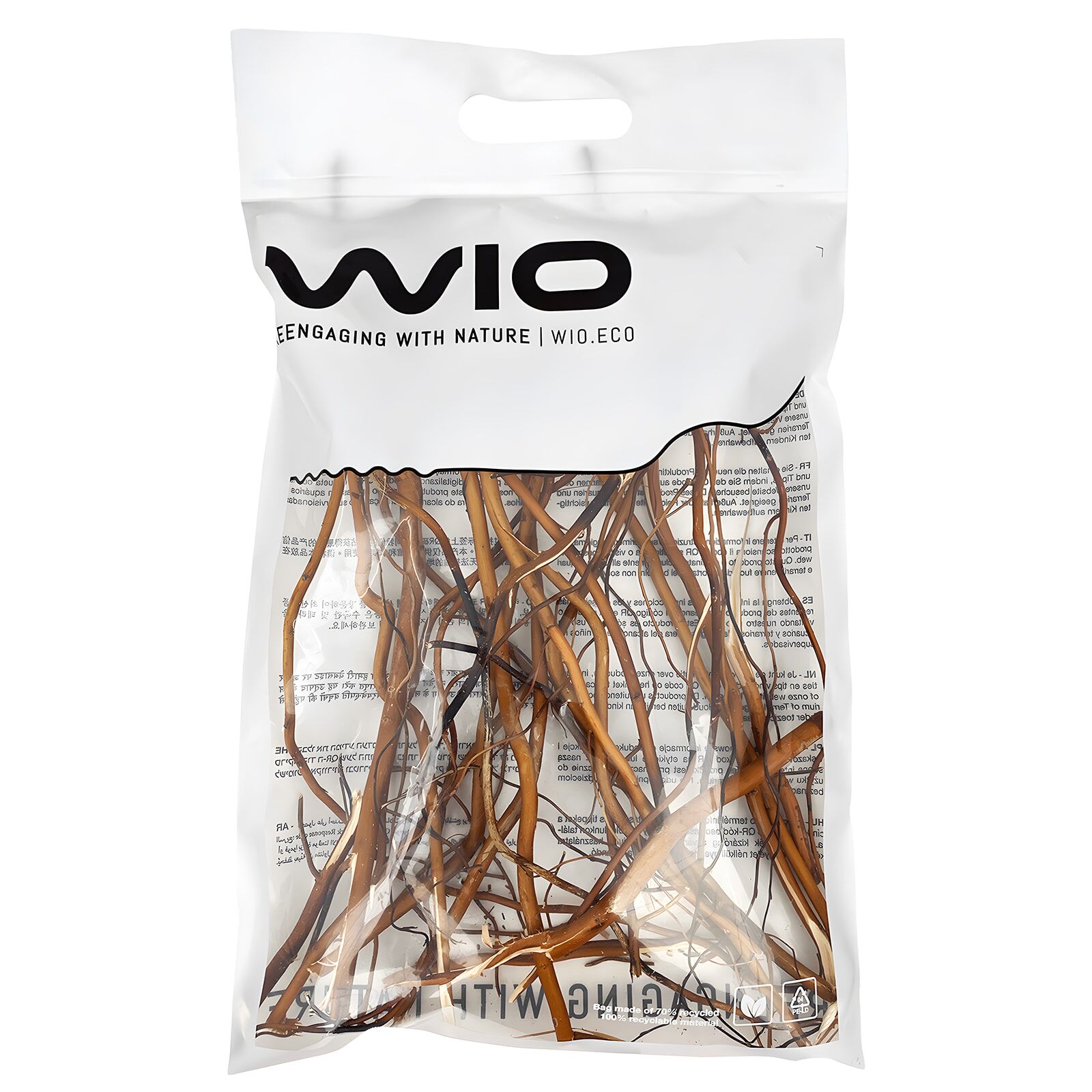 WIO - Decor-Roots - Amber Twisted Roots Mix - 10-40 cm - 140 g