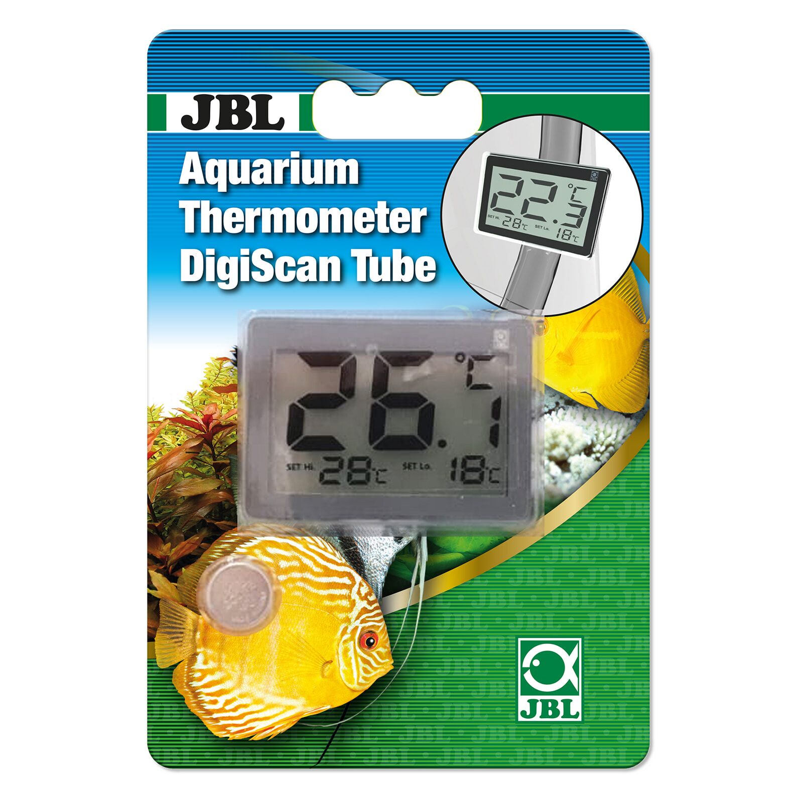 JBL - Aquarium Thermometer DigiScan Tube