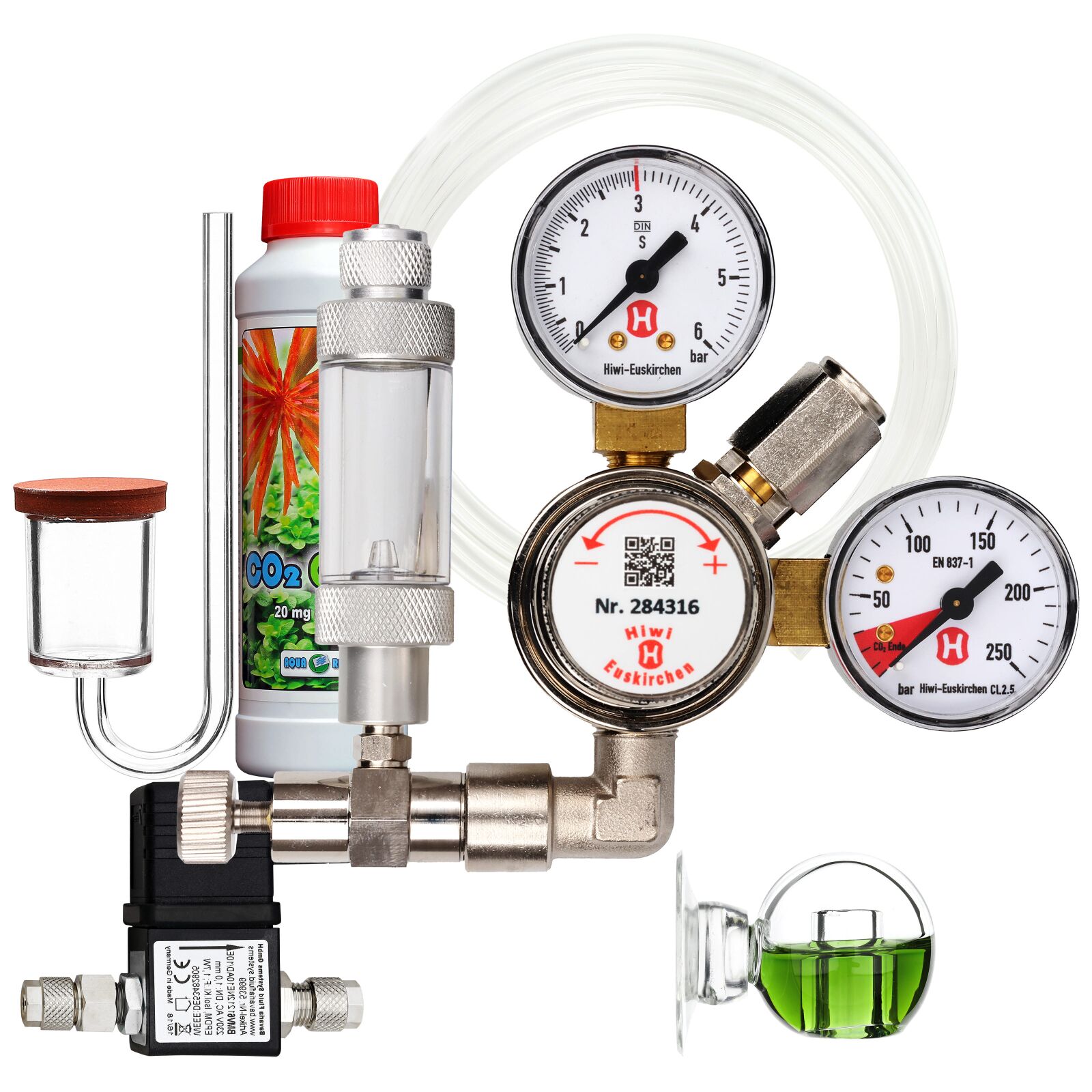 CO2 Set Advanced - up to 200 l | Aquasabi - Aquascaping Shop
