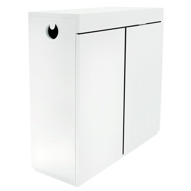european aquaristics - Cabinet for UNS Tank - white high-gloss
