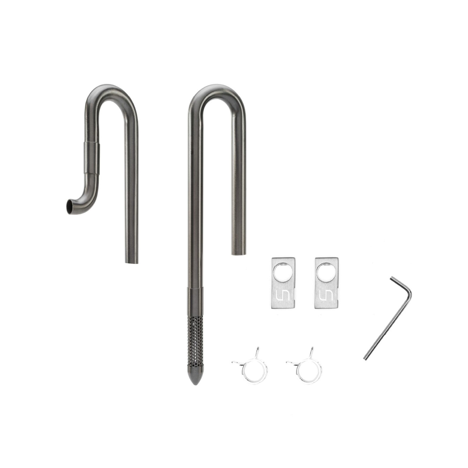UNS - Blitz Filter - In-/Outflow - Stainless Steel - Set