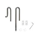 UNS - Blitz Filter - In-/Outflow - Stainless Steel - Set...