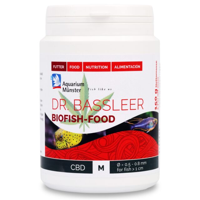 Aquarium M&uuml;nster - Dr. Baasleer - Biofish Food  - BF CBD M
