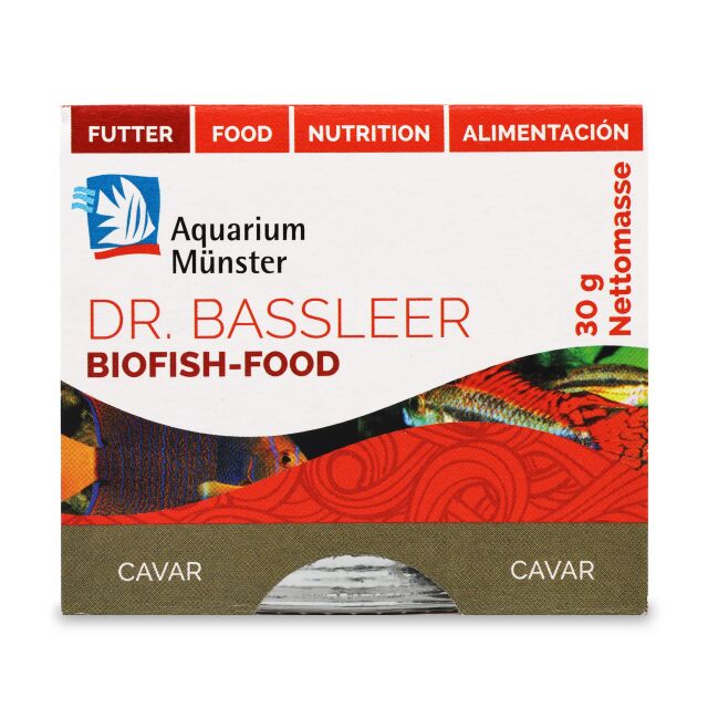 Aquarium M&uuml;nster - Dr. Baasleer - Biofish Food  - BF Cavar - 30 g