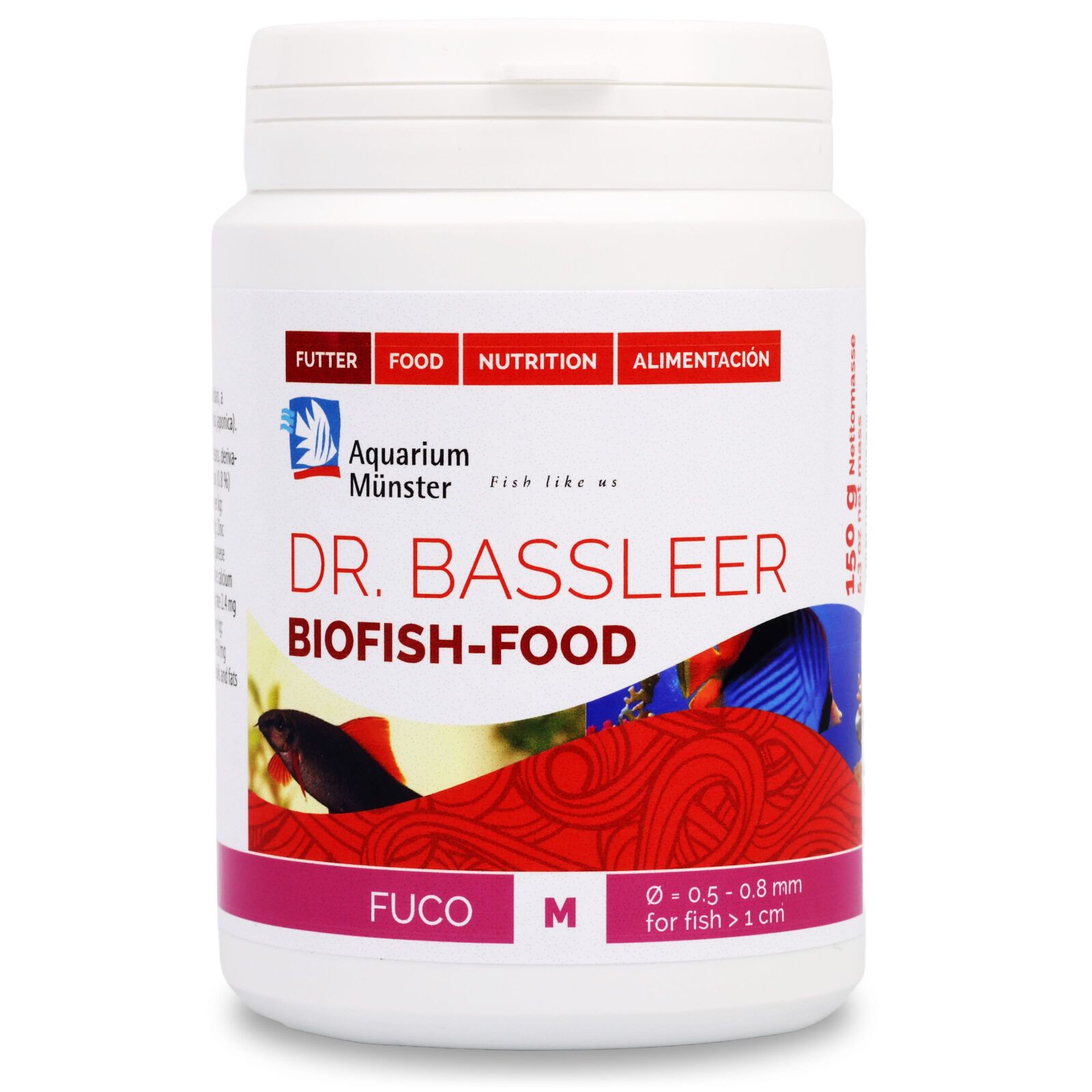 Aquarium M&uuml;nster - Dr. Baasleer - Biofish Food  - BF Fuco M
