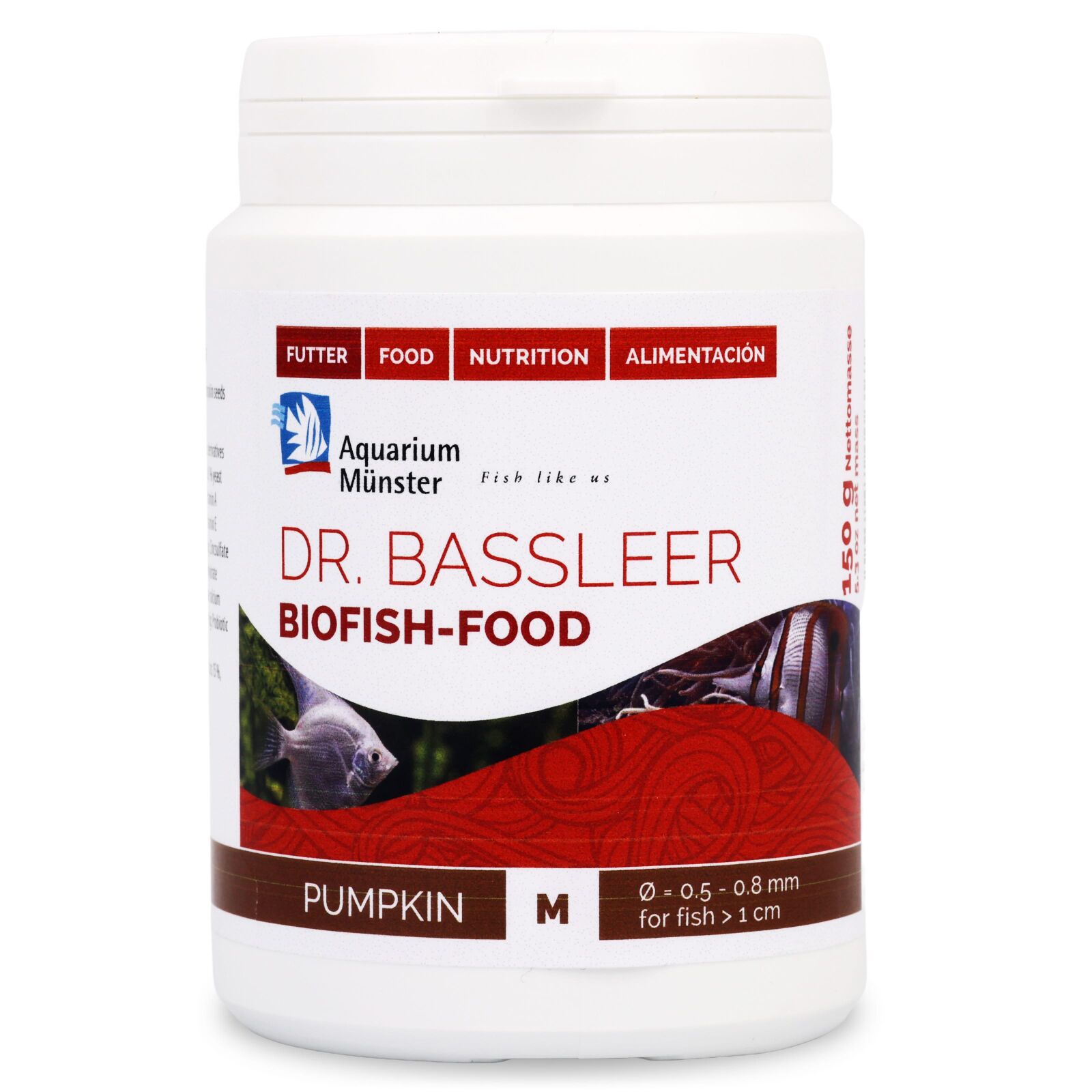 Aquarium M&uuml;nster - Dr. Baasleer - Biofish Food  - BF Pumpkin M