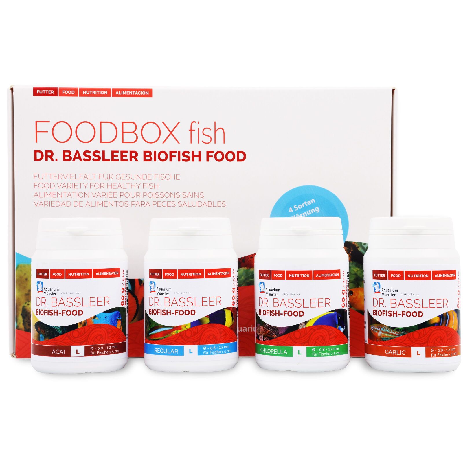 Aquarium M&uuml;nster - Dr. Baasleer - Biofish Food  - BF Foodbox