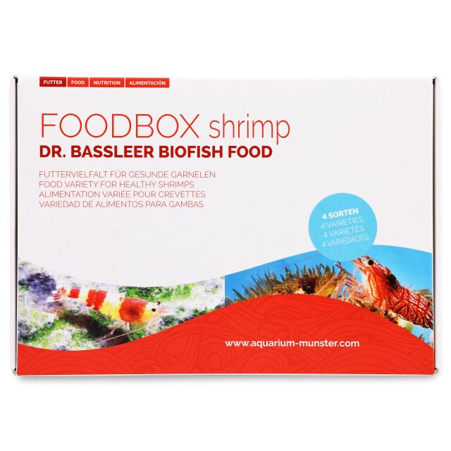 Aquarium M&uuml;nster - Dr. Baasleer - Biofish Food  - BF Foodbox - Shrimp