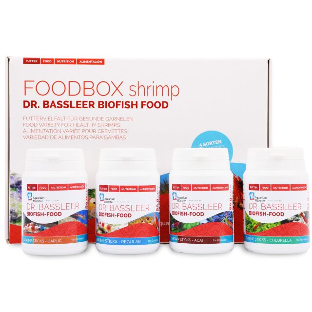 Aquarium M&uuml;nster - Dr. Baasleer - Biofish Food  - BF Foodbox - Shrimp