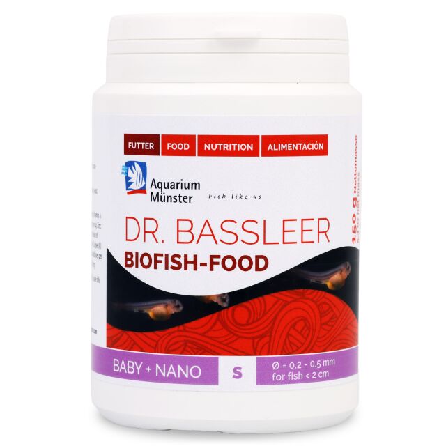 Aquarium M&uuml;nster - Dr. Baasleer - Biofish Food  - BF Baby + Nano S