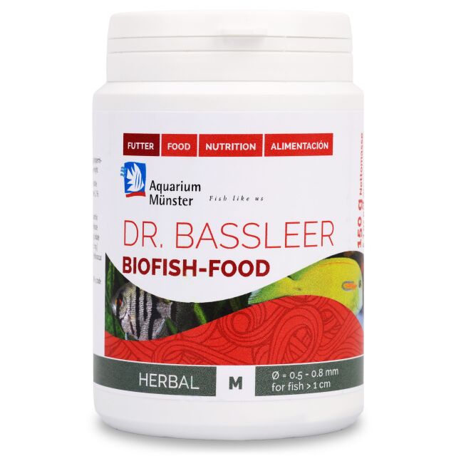 Aquarium M&uuml;nster - Dr. Baasleer - Biofish Food  - BF Herbal M